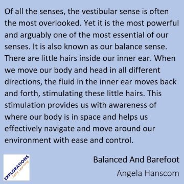 Balanced And Barefoot  | Quote 02539