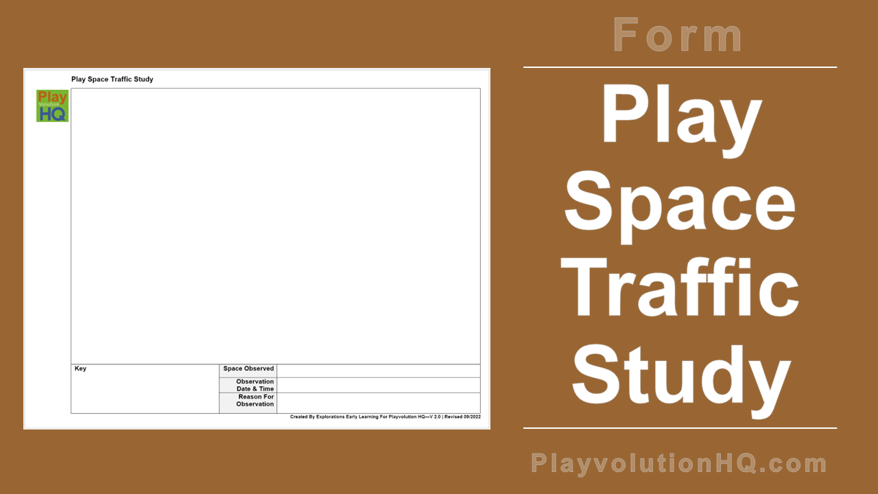 Free Forms | Play Space Traffic Study Form