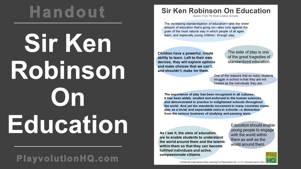 Ken Robinson On Education