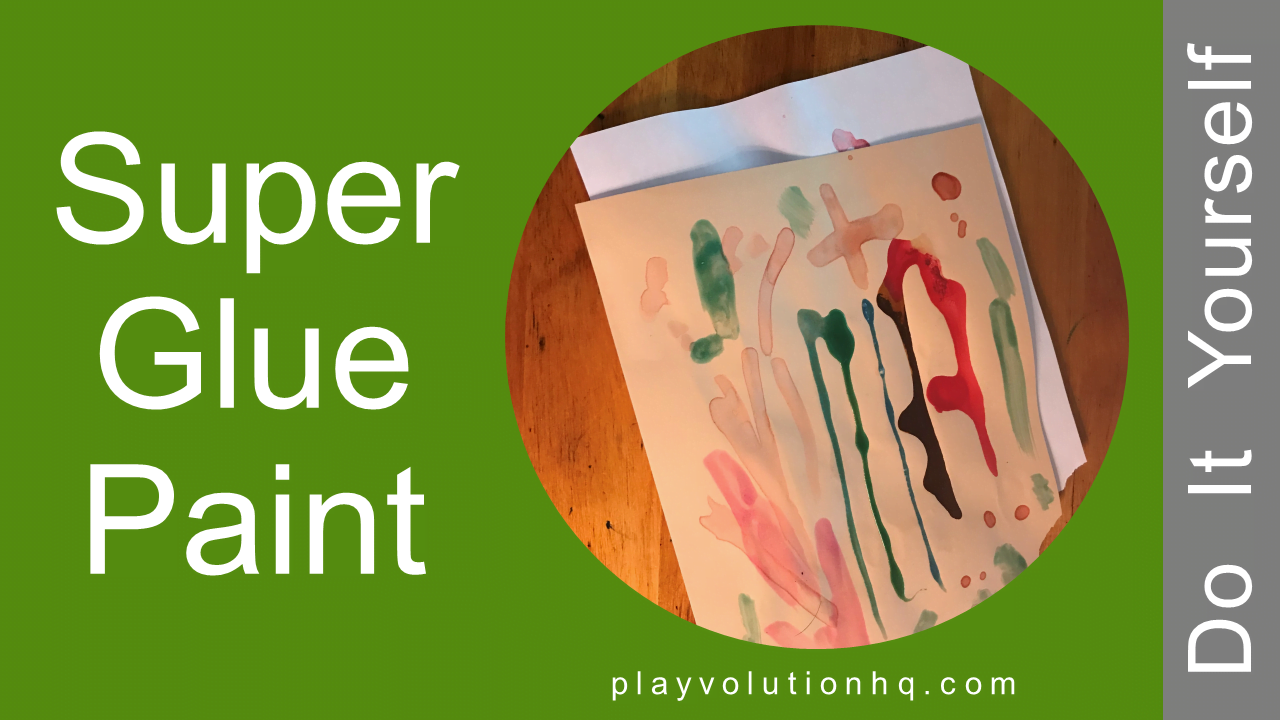 DIY | Glue Paint