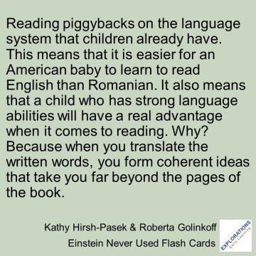 Einstein Never Used Flash Cards | Quote 03103