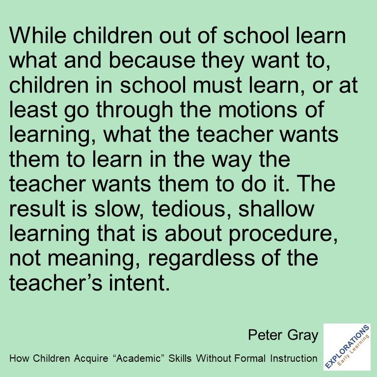 How Children Acquire “Academic” Skills Without Formal Instruction | Quote 03157