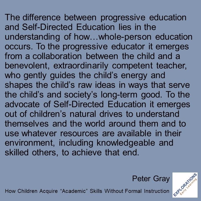 How Children Acquire “Academic” Skills Without Formal Instruction | Quote 03163