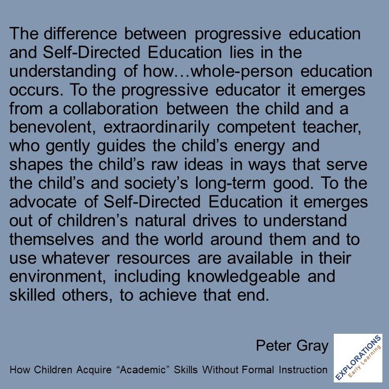How Children Acquire “Academic” Skills Without Formal Instruction | Quote 03163