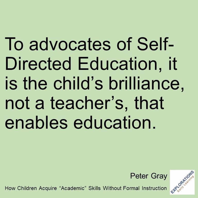 How Children Acquire “Academic” Skills Without Formal Instruction | Quote 03164