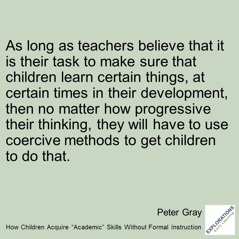 How Children Acquire “Academic” Skills Without Formal Instruction | Quote 03169