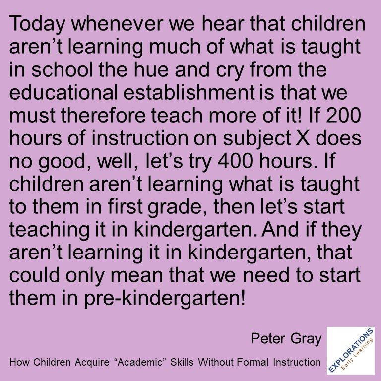 How Children Acquire “Academic” Skills Without Formal Instruction | Quote 03173