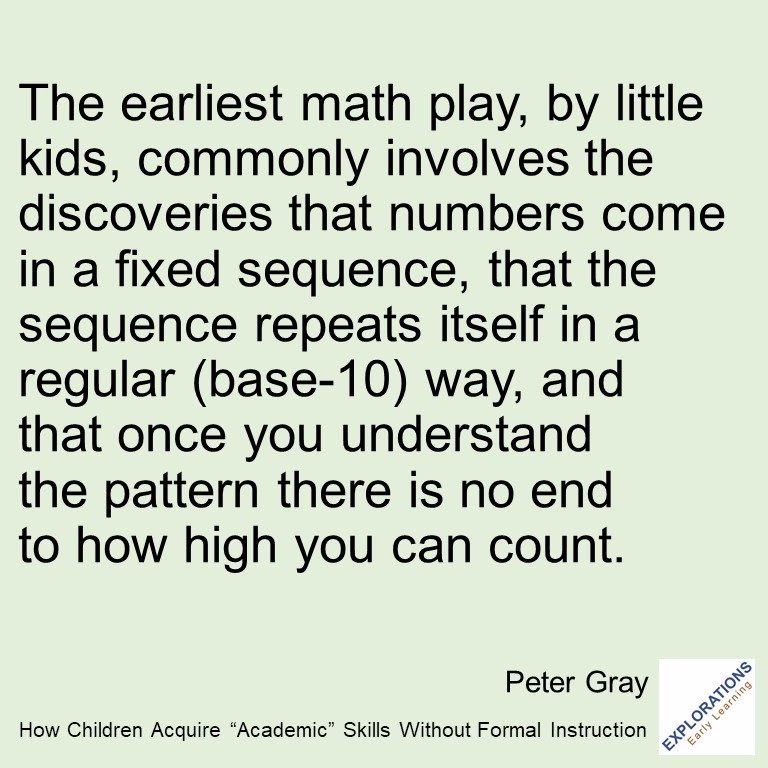How Children Acquire “Academic” Skills Without Formal Instruction | Quote 03175