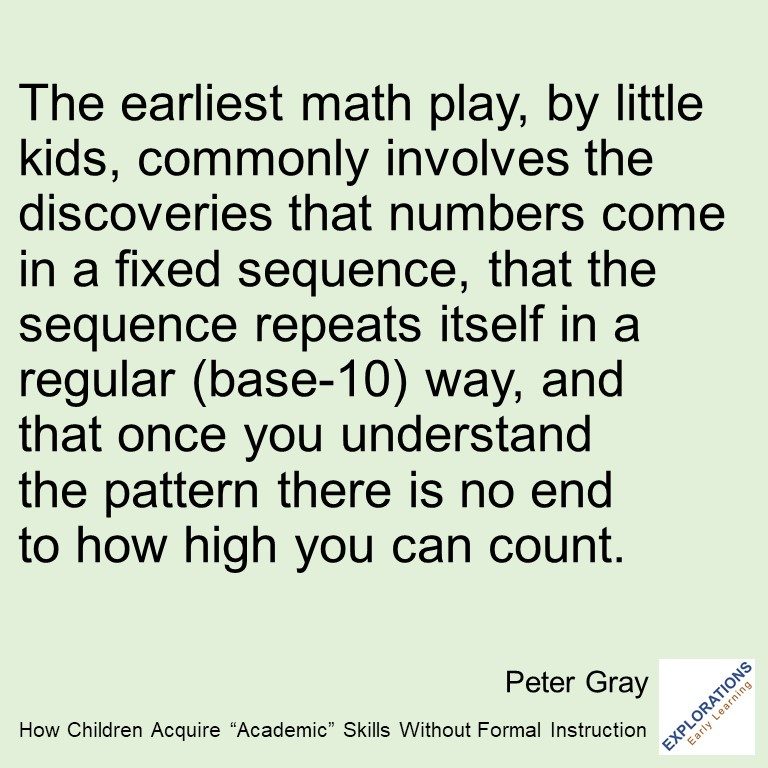 How Children Acquire “Academic” Skills Without Formal Instruction | Quote 03175