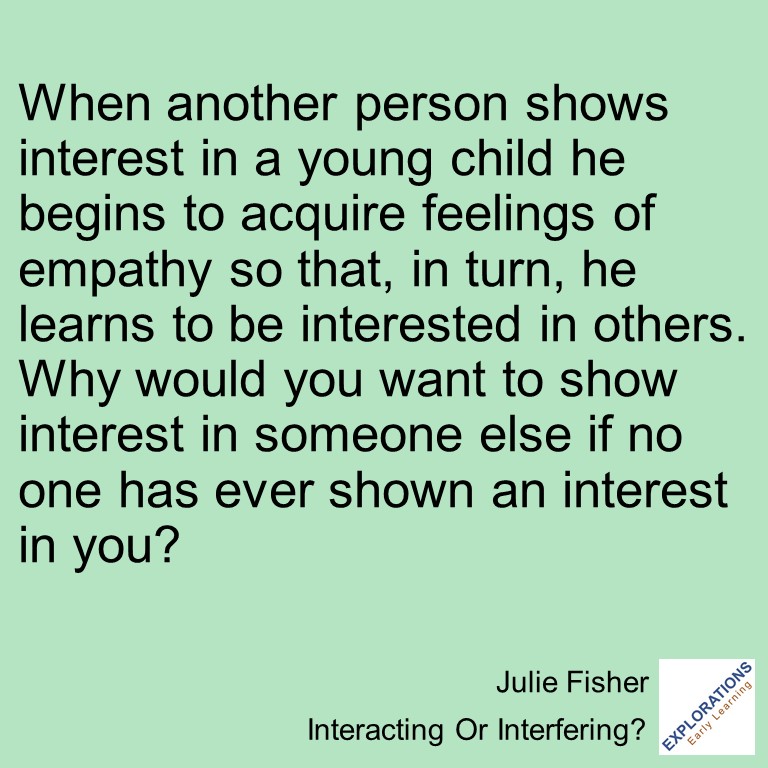 Interacting Or Interfering? | Quote 03191