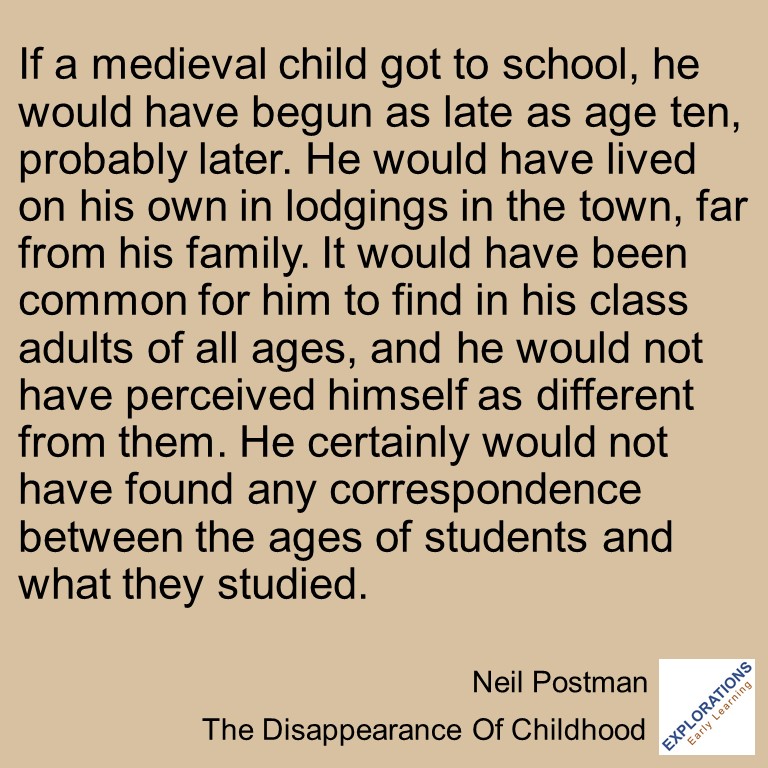 The Disappearance Of Childhood | Quote 03307