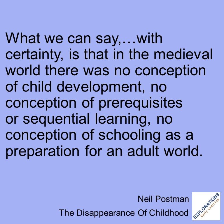 The Disappearance Of Childhood | Quote 03308