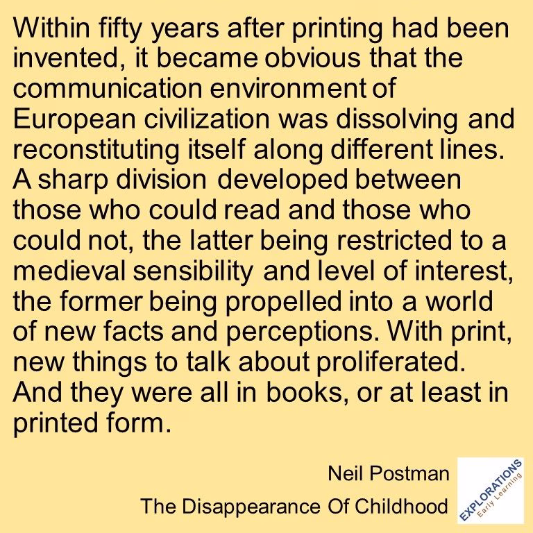 The Disappearance Of Childhood | Quote 03314