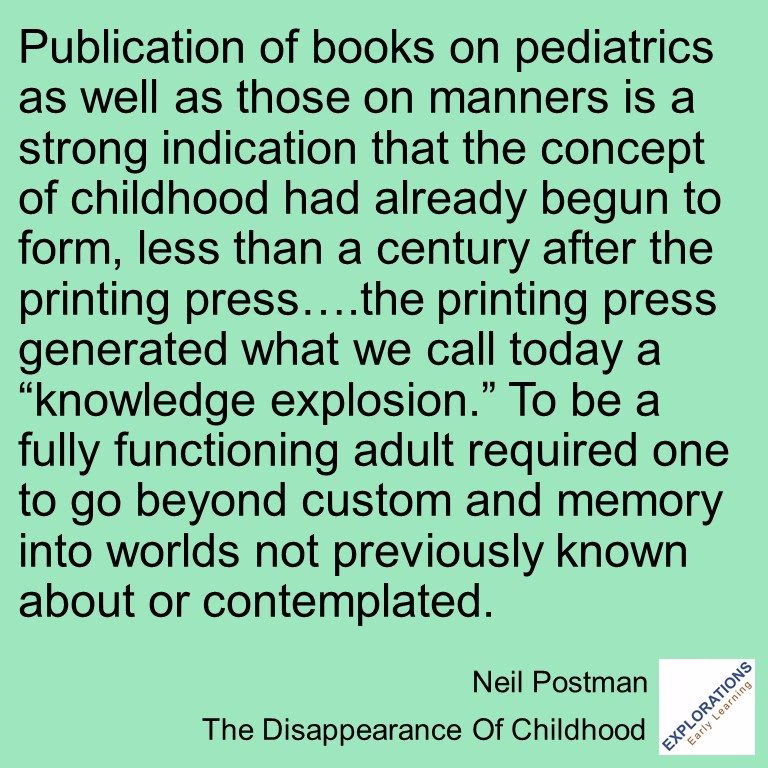 The Disappearance Of Childhood | Quote 03316