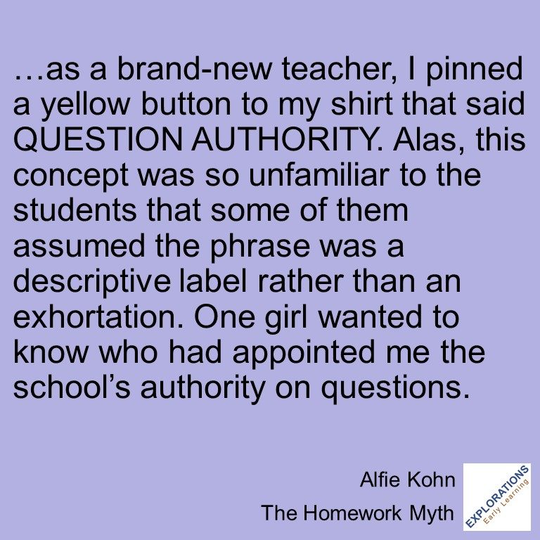 The Homework Myth | Quote 03321