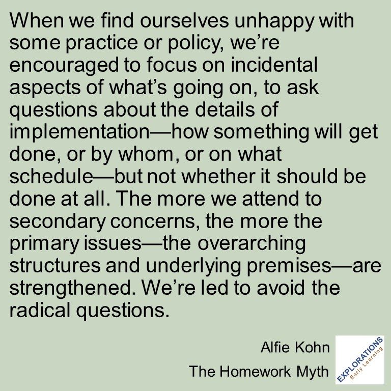 The Homework Myth | Quote 03322