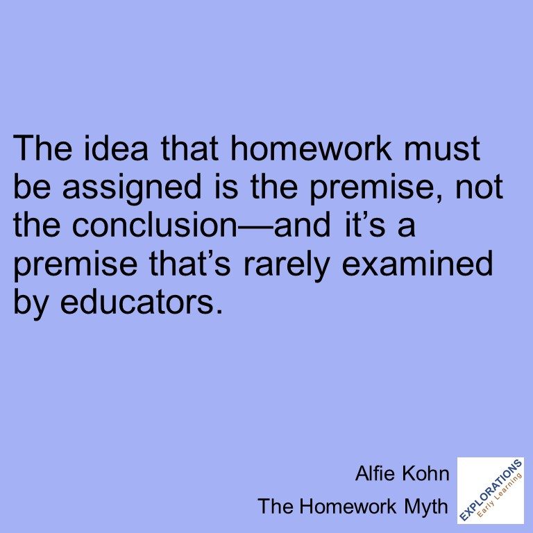 The Homework Myth | Quote 03325