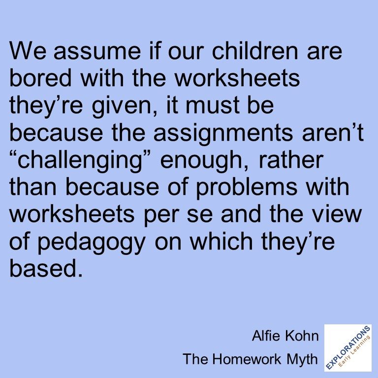 The Homework Myth | Quote 03334