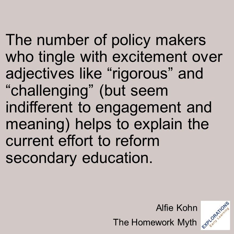 The Homework Myth | Quote 03336