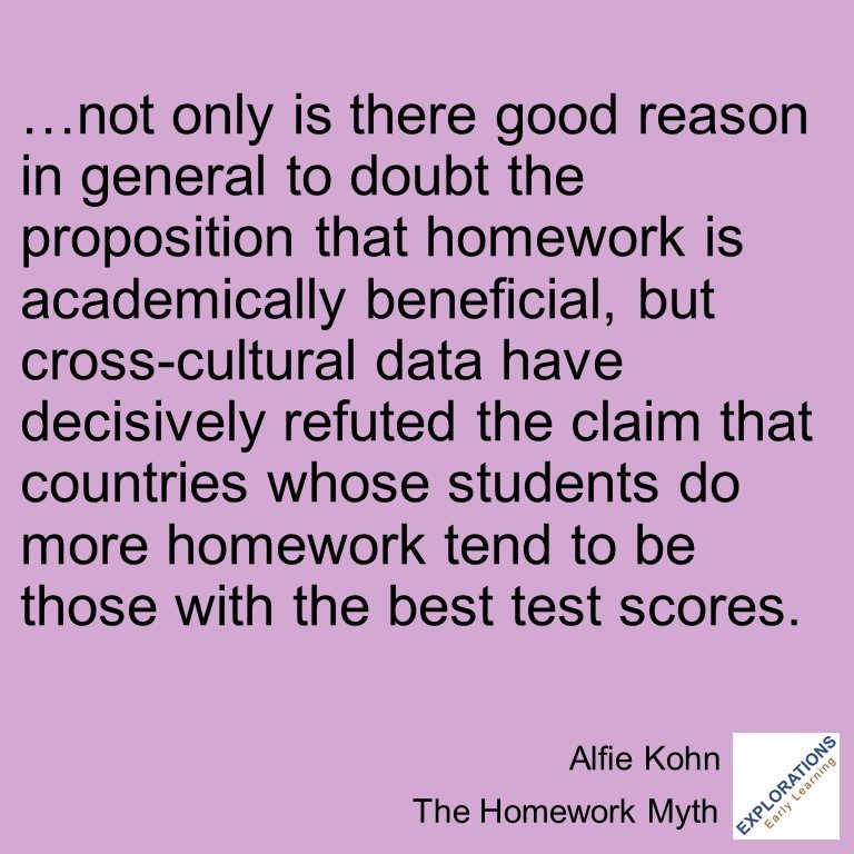 The Homework Myth | Quote 03343