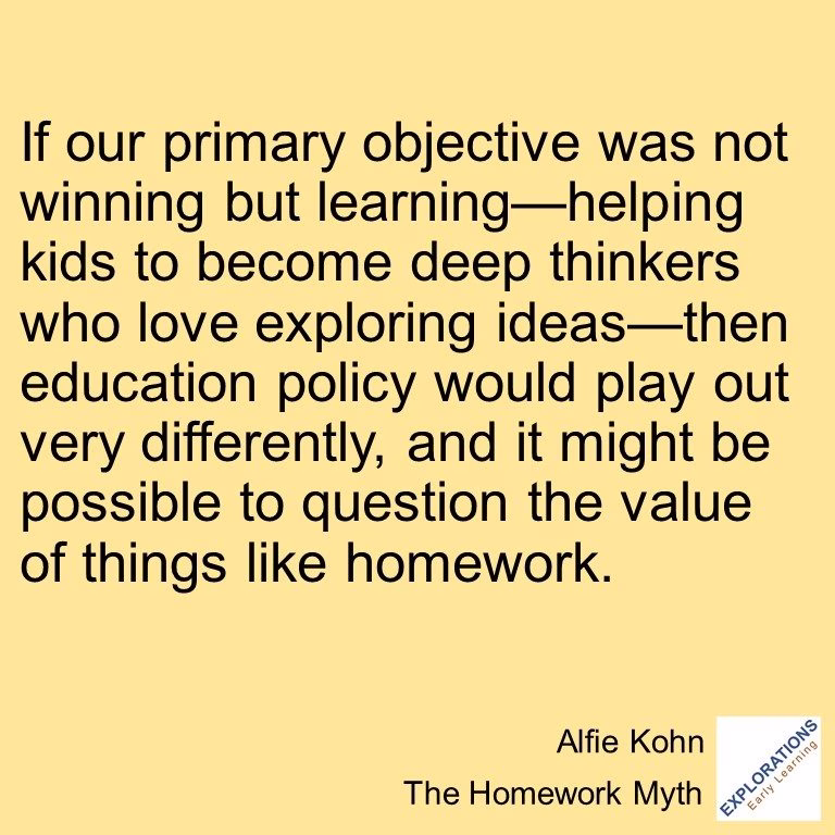 The Homework Myth | Quote 03348