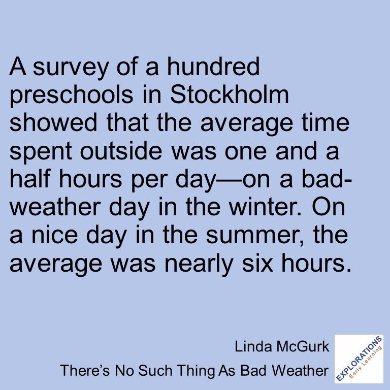 There’s No Such Thing As Bad Weather  | Quote 03397