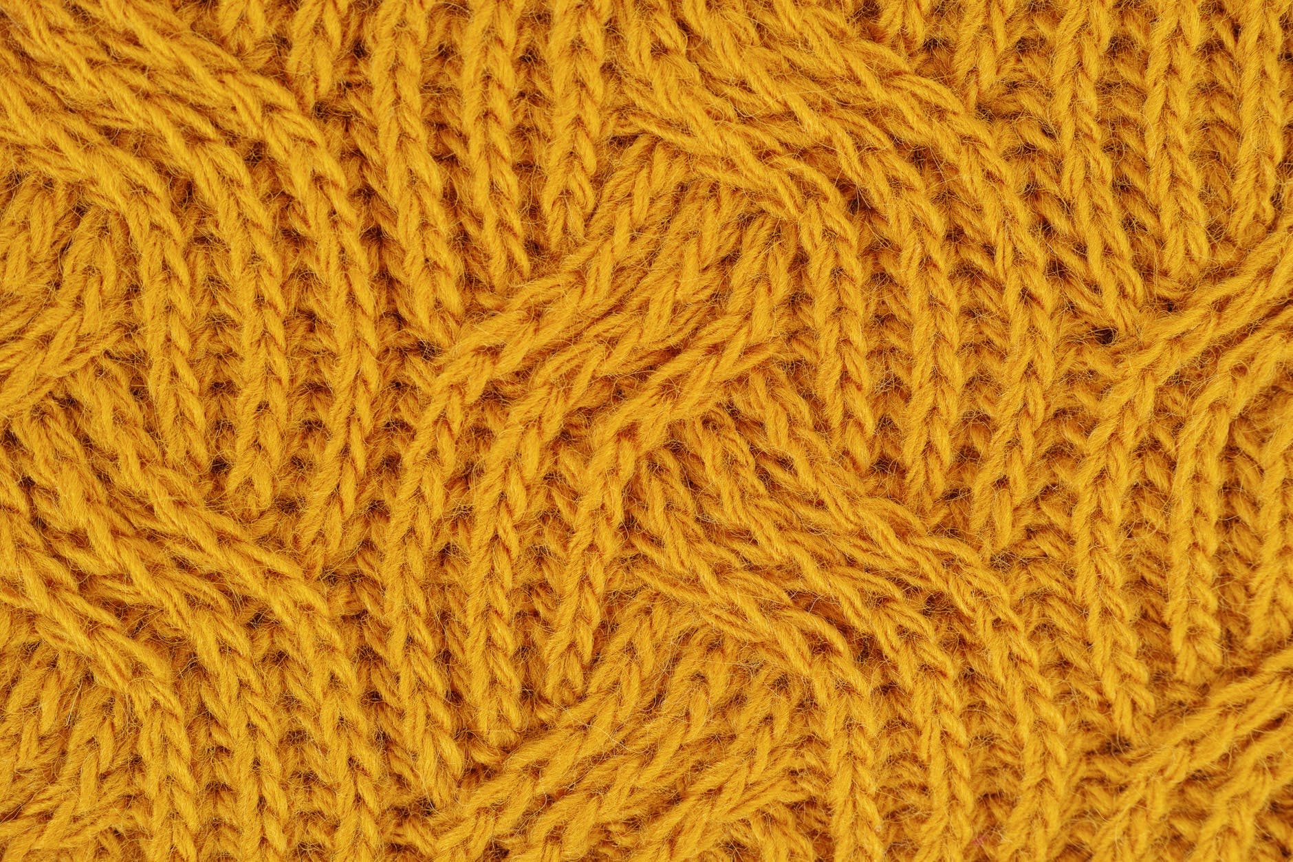 brown knitted textile