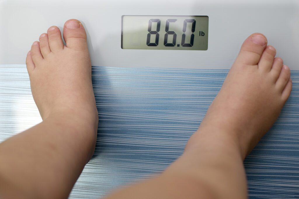Overweight children are developing heart complications