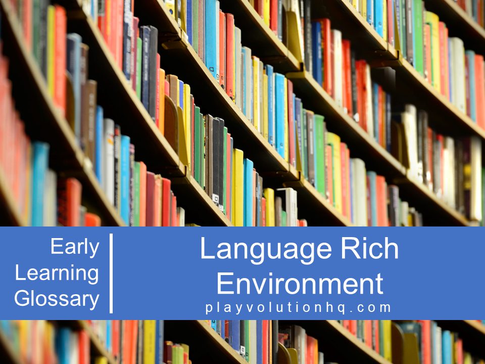 Language Rich Environment