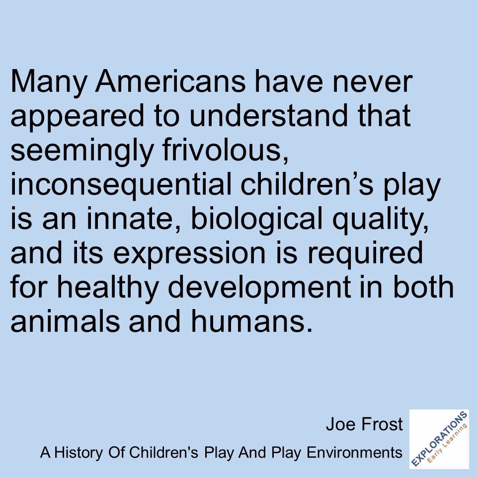 A History Of Children’s Play And Play Environments  | Quote 03497