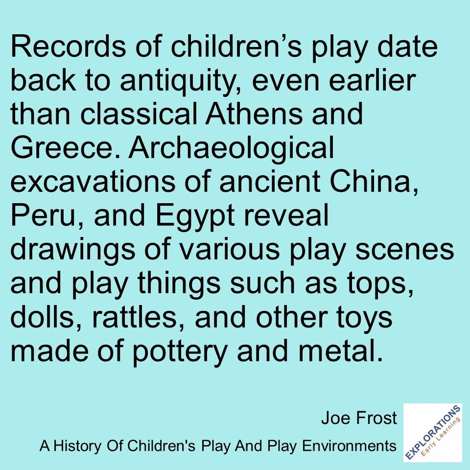 A History Of Children’s Play And Play Environments  | Quote 03503