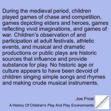 A History Of Children's Play And Play Environments  | Quote 03510