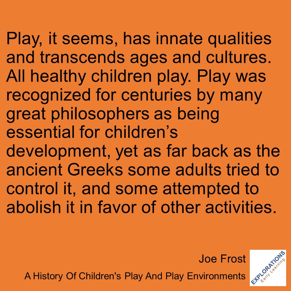 A History Of Children’s Play And Play Environments  | Quote 03515
