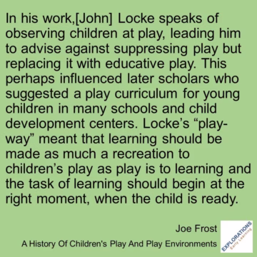 A History Of Children's Play And Play Environments | Quote 03517