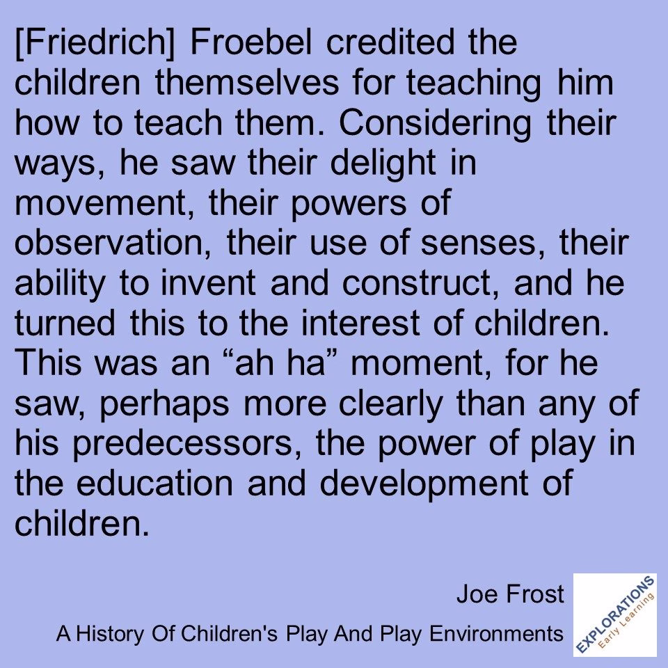 A History Of Children’s Play And Play Environments  | Quote 03521