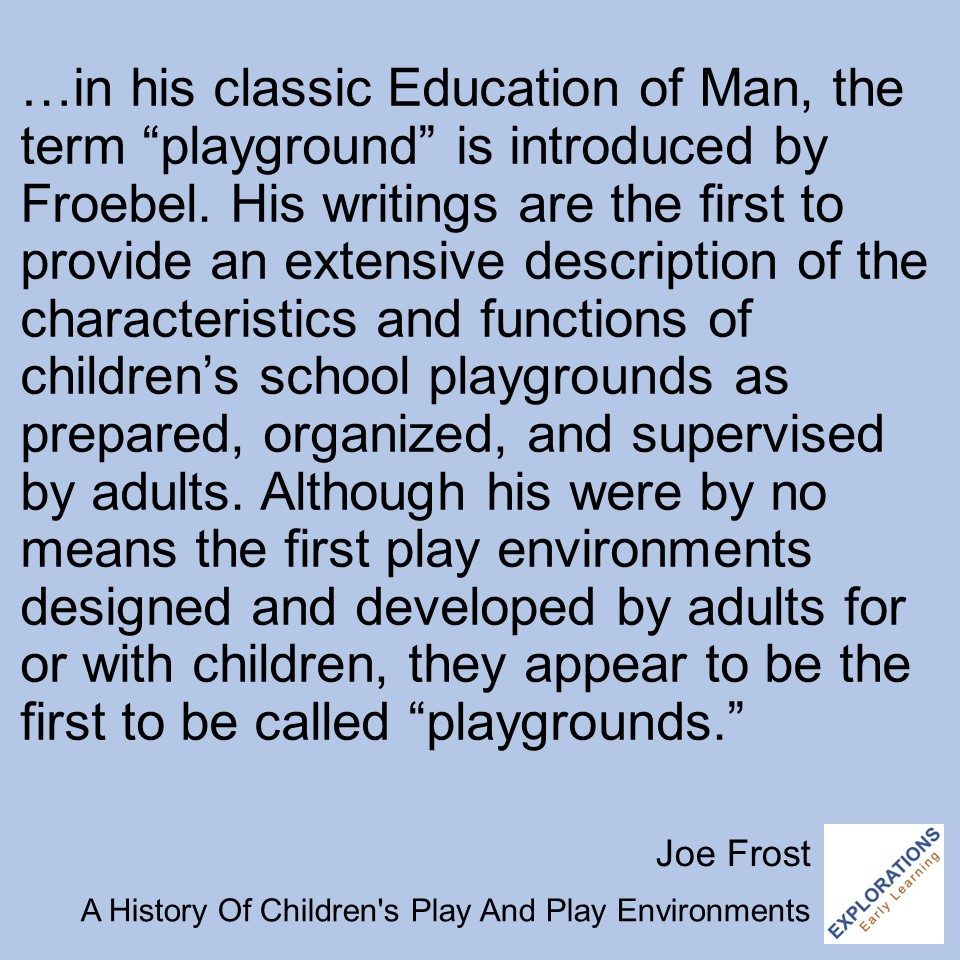 A History Of Children’s Play And Play Environments  | Quote 03522