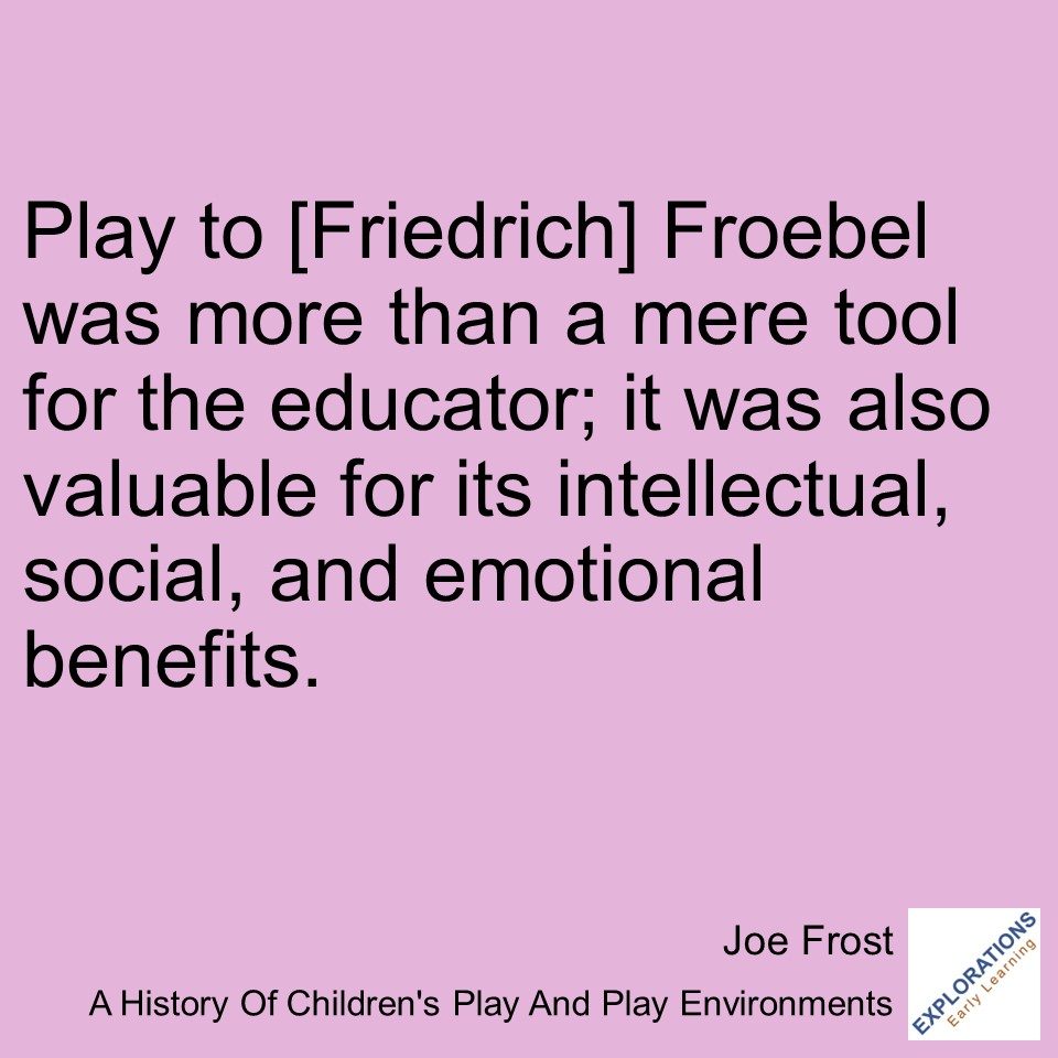 A History Of Children’s Play And Play Environments  | Quote 03523