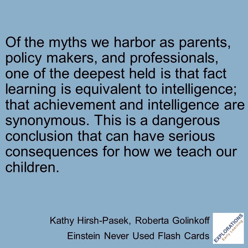 Einstein Never Used Flash Cards | Quote 02207