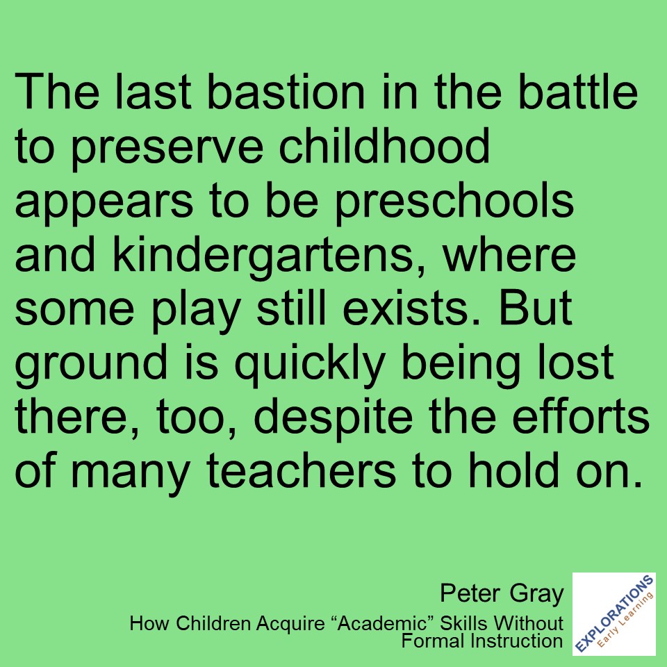 How Children Acquire “Academic” Skills Without Formal Instruction | Quote 02211