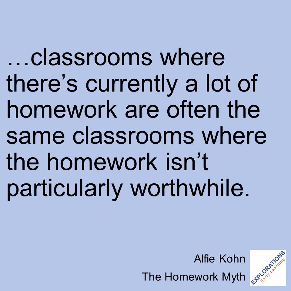 The Homework Myth | Quote 02137