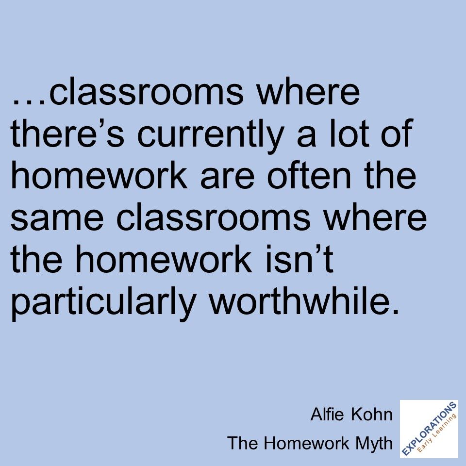 The Homework Myth | Quote 02137