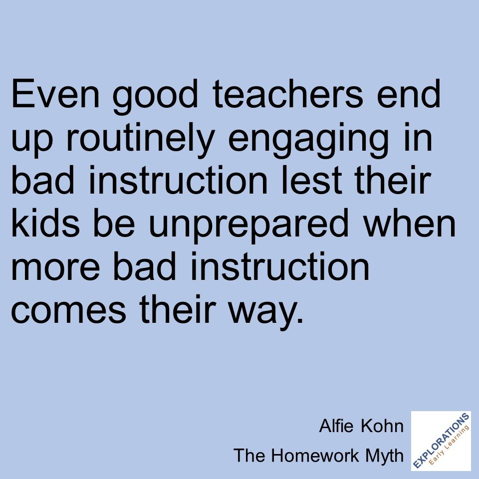 The Homework Myth | Quote 02339