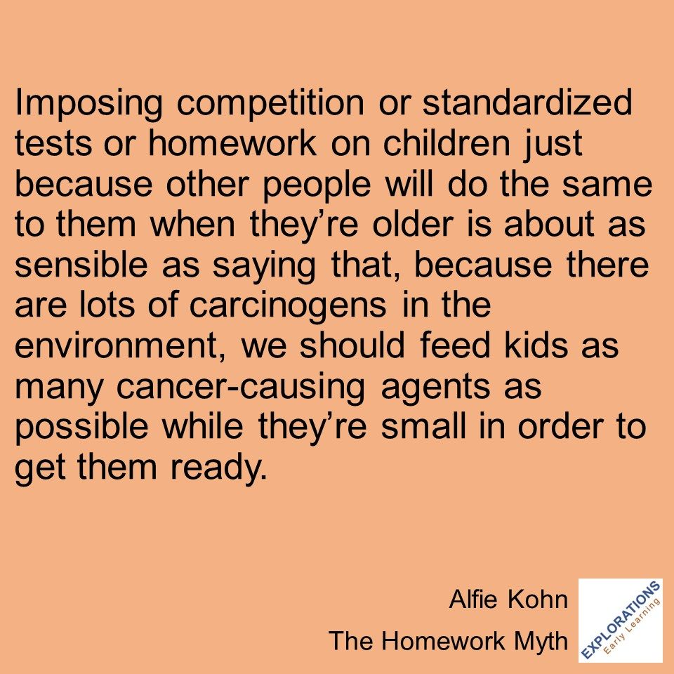 The Homework Myth | Quote 02356