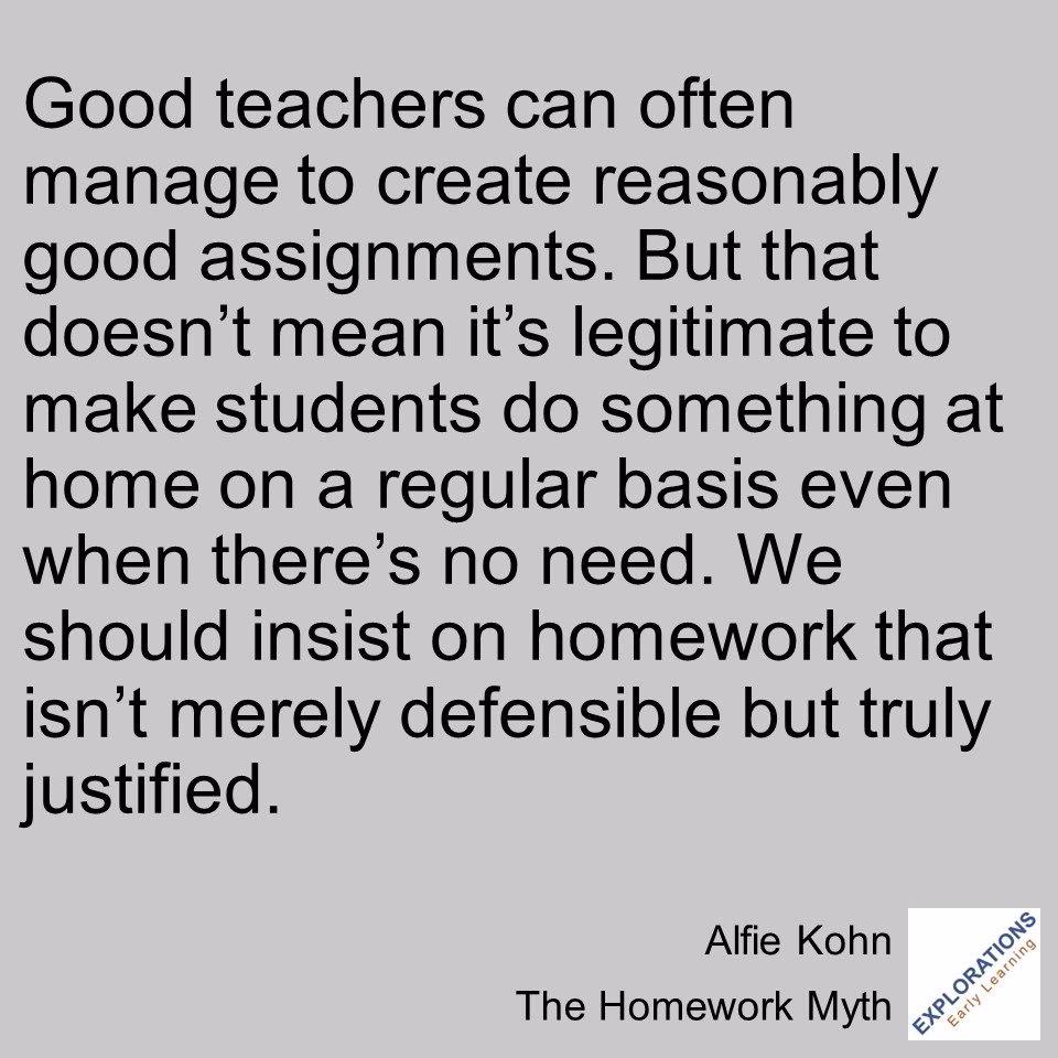 The Homework Myth | Quote 02362