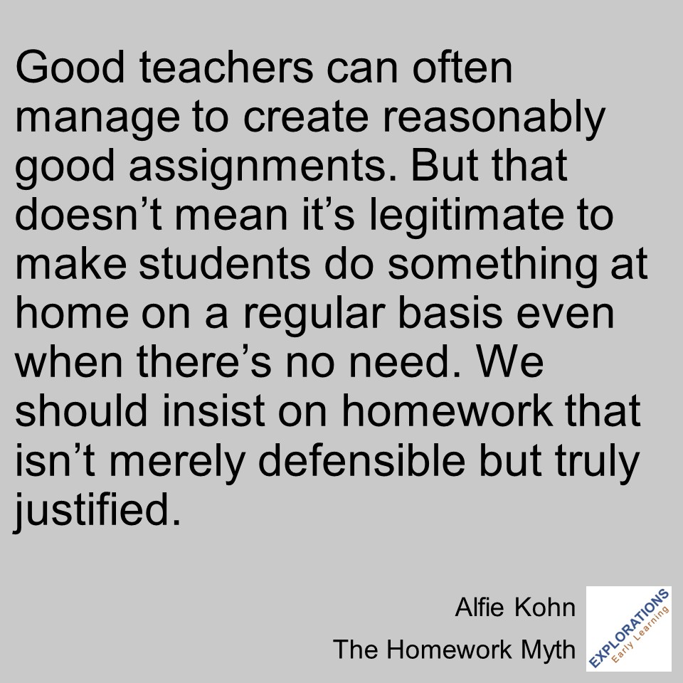 The Homework Myth | Quote 02362