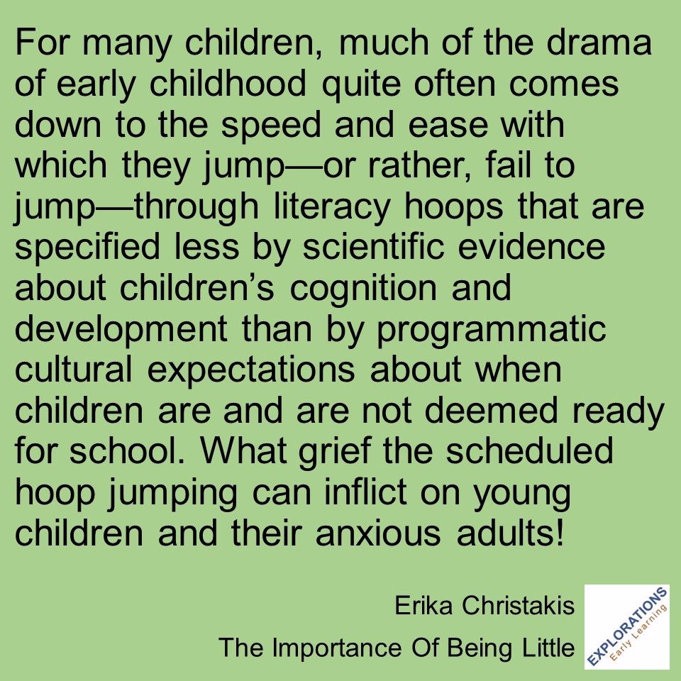 The Importance Of Being Little  | Quote 02155