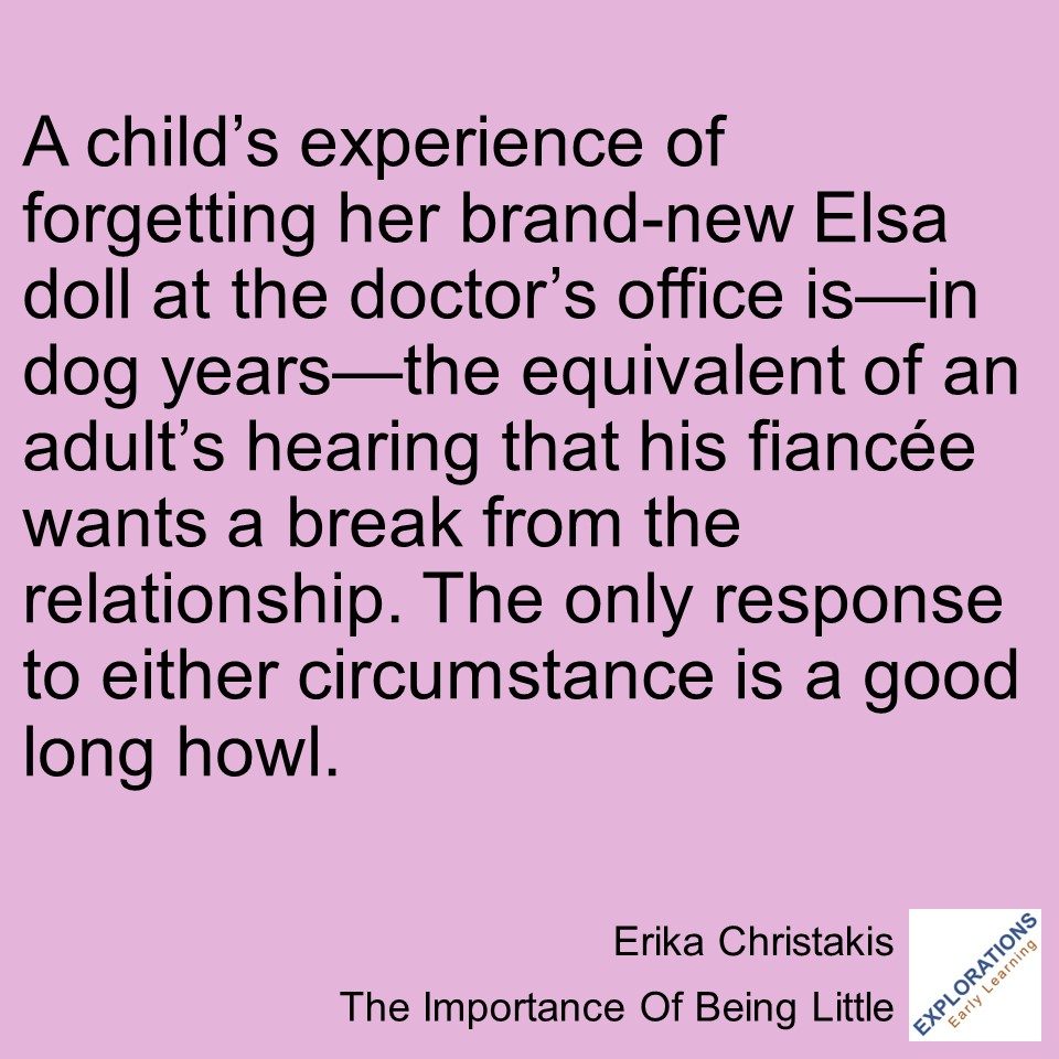 The Importance Of Being Little  | Quote 02283