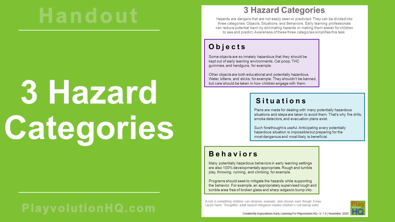 3 Hazard Categories