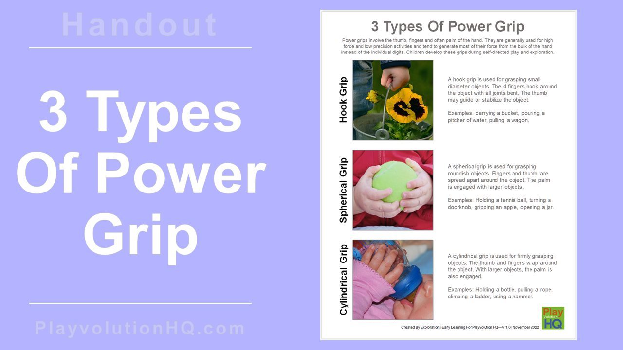 3 Types Of Power Grip