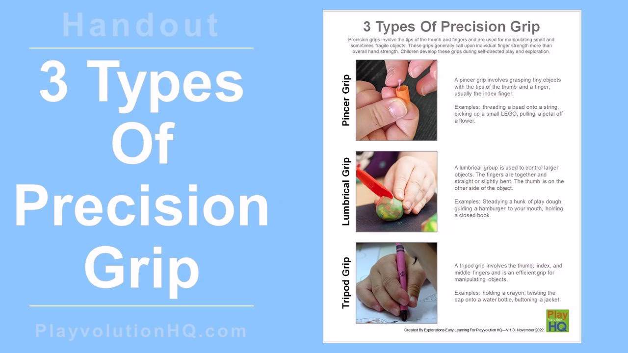 3 Types Of Precision Grip